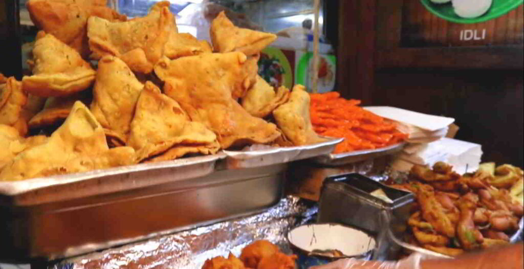 Indian traditional foods in meena bazar